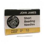 John James beading #10 needles Short